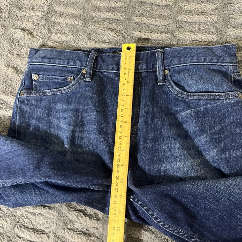 Banana Republic Slim Fit Jeans Mens‎ 30x32 Dark Wash Blue Stretch Denim AP467
